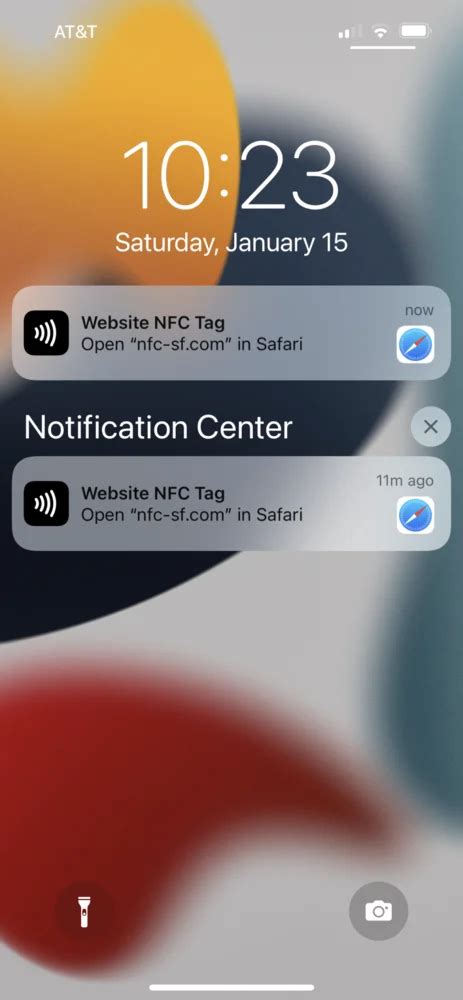 nfc tag detected notification|can you track nfc tags.